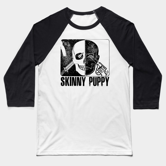 Skinny Puppy ∆∆ Original Fan Design Baseball T-Shirt by unknown_pleasures